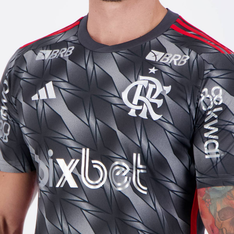 Camisa CRF Third 24/25 - Cinza - C/ Patrocínios