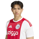 Camisa Ajax Home 26/27 - Branca e Vermelha