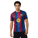 Camisa Barcelona Home 26/27 - Azul e Vermelha