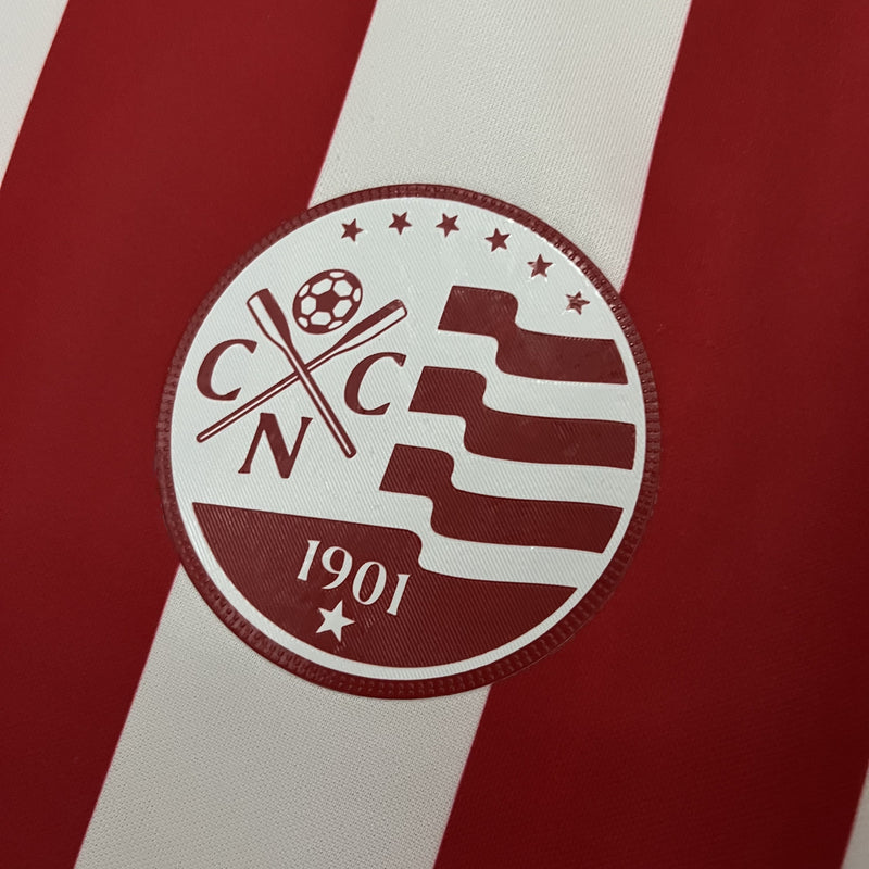 Camisa Náutico Home 23/24- Vermelha e Branca
