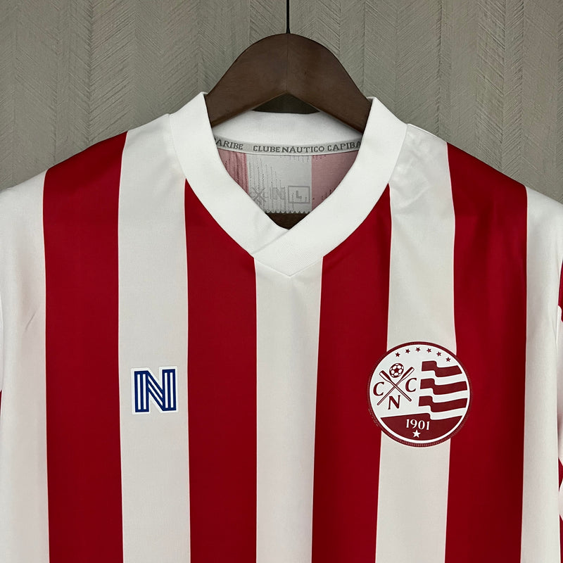 Camisa Náutico Home 23/24- Vermelha e Branca
