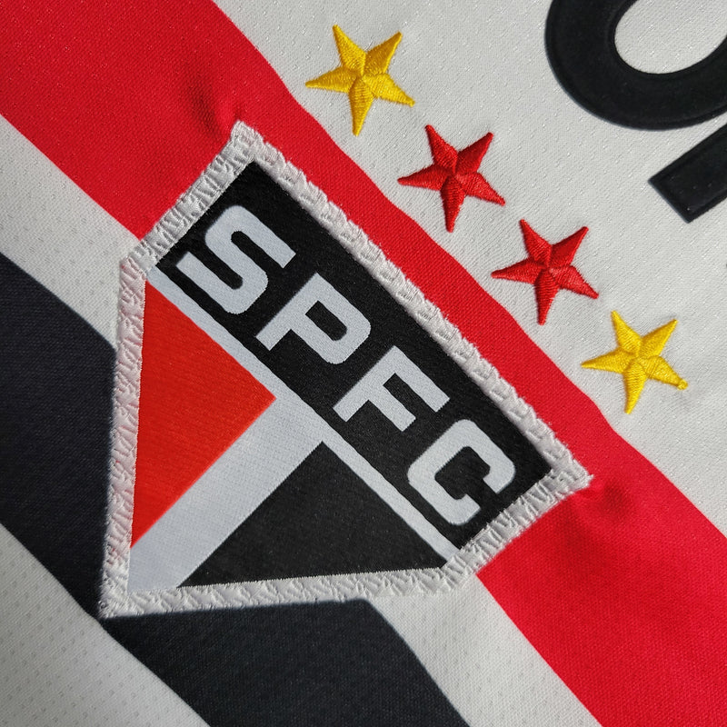 Camisa São Paulo Home 99/00 Retrô - Branca