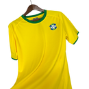 Camisa Brasil Home 1970 Retrô - Amarela