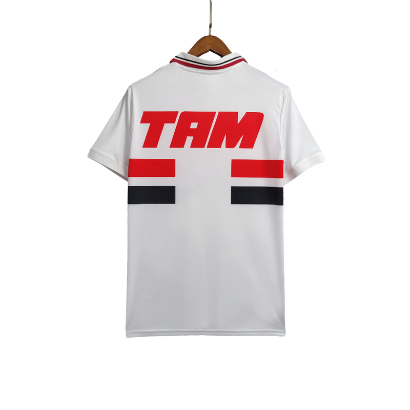 Camisa São Paulo Home 93/94 Retrô - Branca