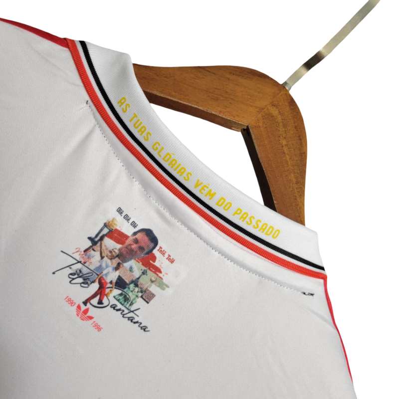 Camisa São Paulo Memorial Edition 1992 Retrô - Branca e Preta