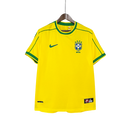 Camisa Brasil Home 1998 Retrô - Amarela