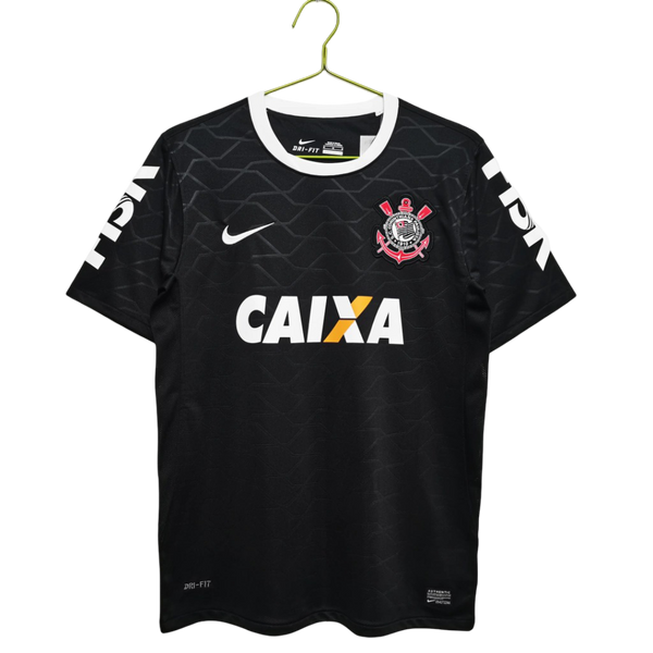 Camisa Corinthians Away Retrô 2012 - Preta