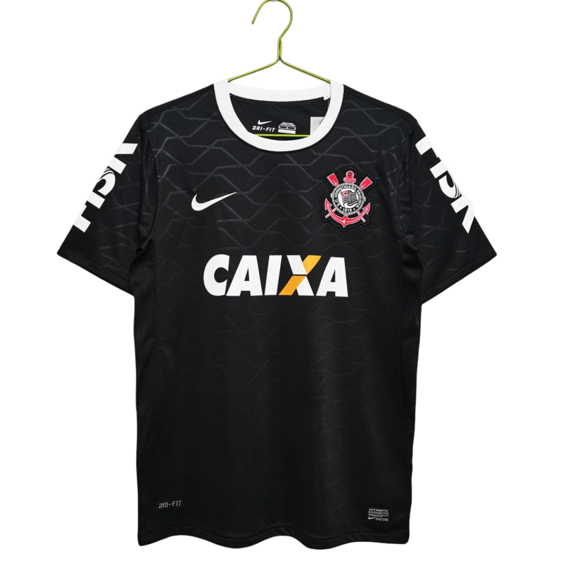 Camisa Corinthians Away Retrô 2012 - Preta