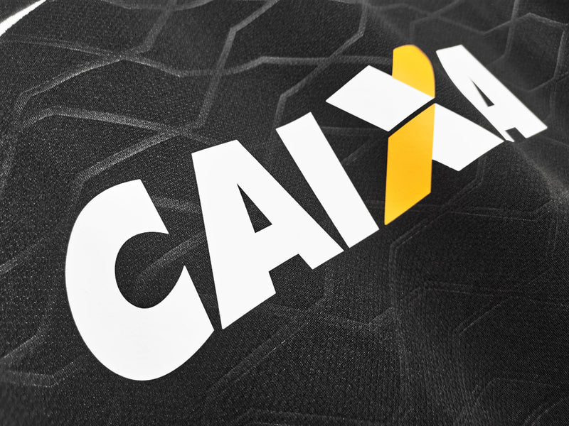 Camisa Corinthians Away Retrô 2012 - Preta