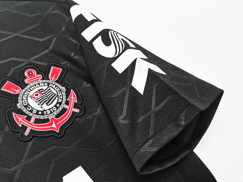 Camisa Corinthians Away Retrô 2012 - Preta