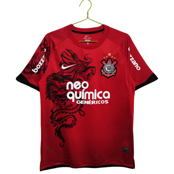 Camisa Corinthians São Jorge Retrô 2011/12 - Vermelha
