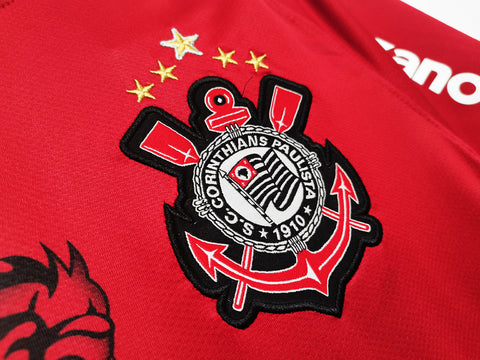 Camisa Corinthians São Jorge Retrô 2011/12 - Vermelha