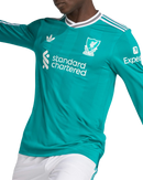 Camisa Liverpool Third 25/26 Manga Longa - Verde