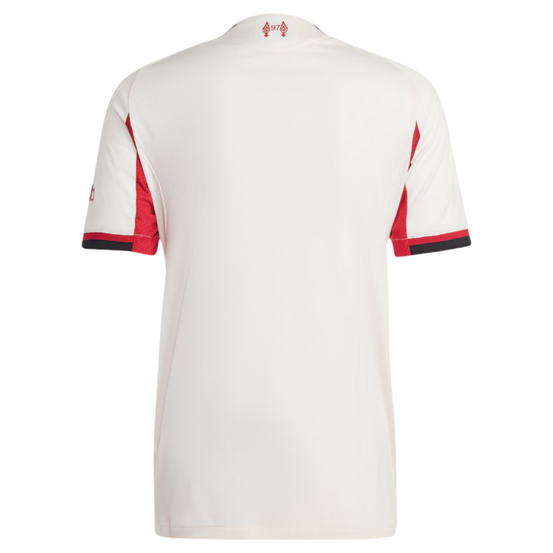 Camisa Liverpool Away 25/26 Jogador - Creme