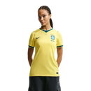 Camisa Brasil Home Feminina 2026 - Amarela