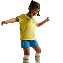 Conjunto Infantil Brasil I 2026 - Amarelo