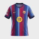 Camisa Barcelona Home 26/27 Jogador - Azul e Vermelha