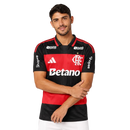 Camisa CRF Home 26/27 - Preta e Vermelha - C/ Patrocínios