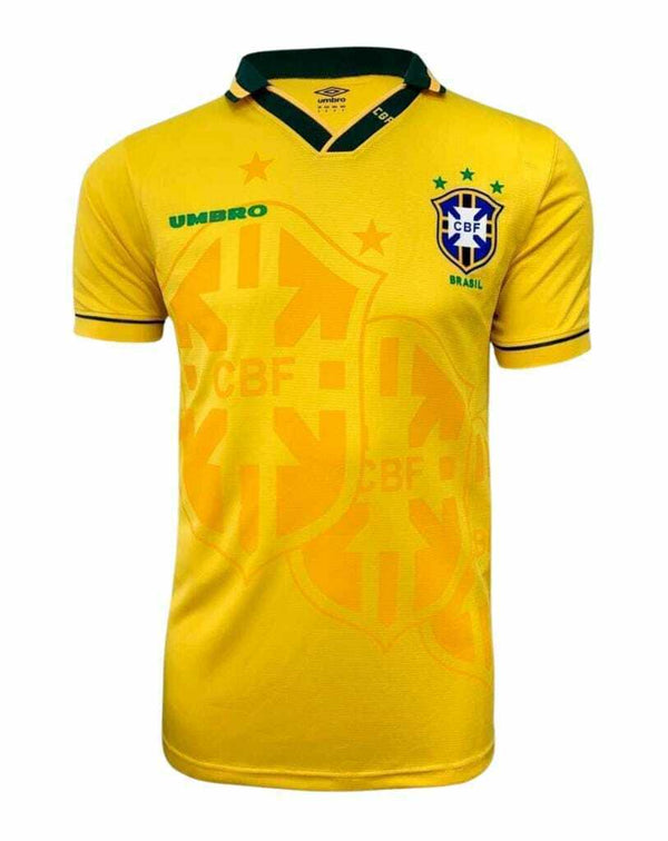 Camisa Brasil Home 1994 Retrô - Amarela